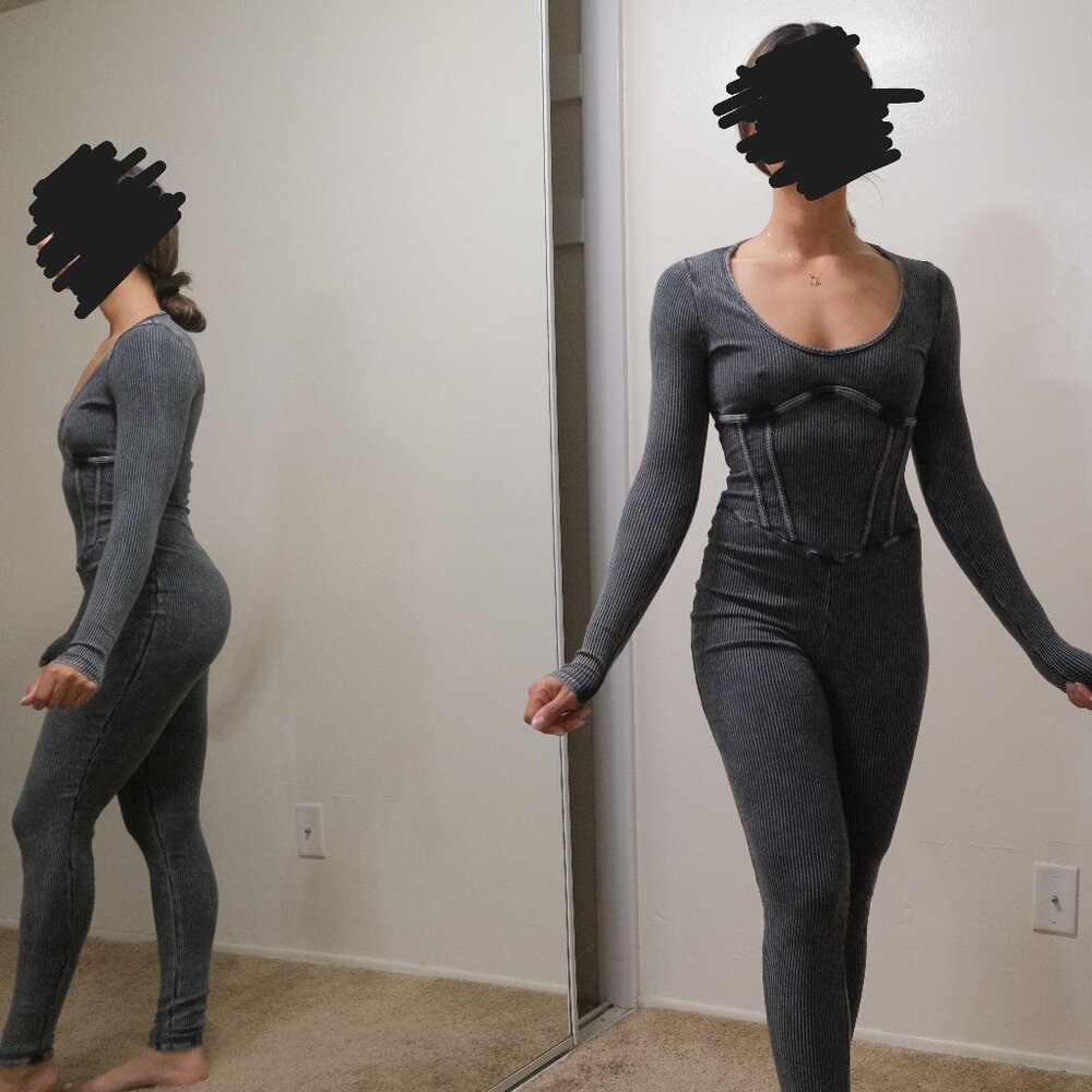 Fashion Nova, Fitted, Stretchy Jumpsuit
